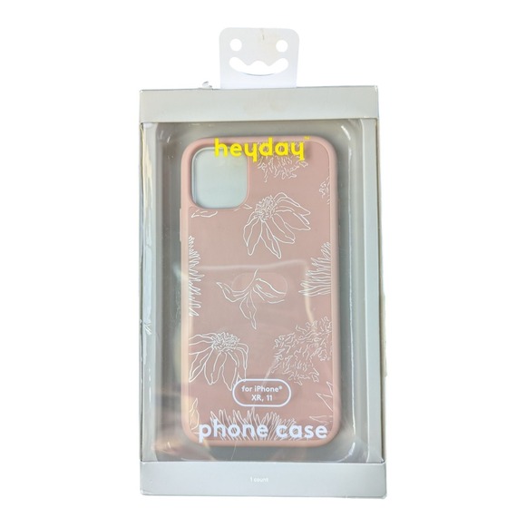 C2. Heyday Floral Case For Apple iPhone XR & iPhone 11 - Warm Taupe - Picture 1 of 1